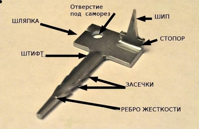 крепеж для террасной доски